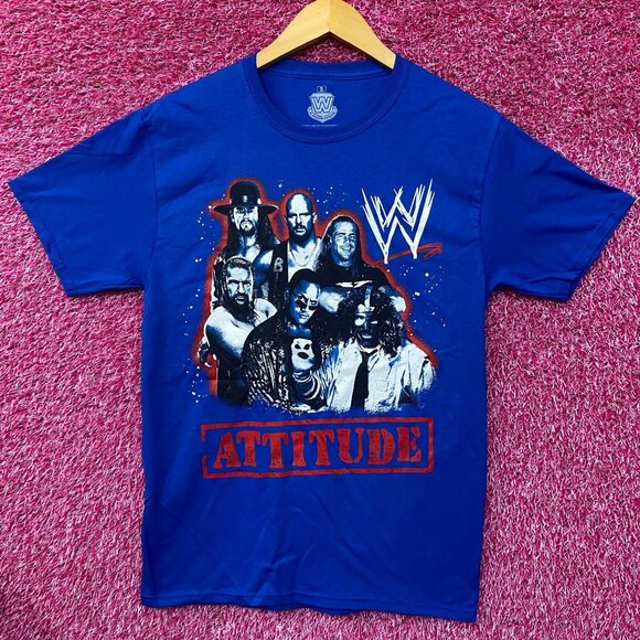 WWE Attitude Era  Graphic Design T-shirt Small - Picture 1 of 4